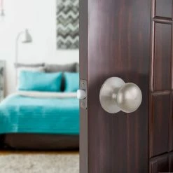 Defiant Berwick Stainless Steel Hall and Closet Door Knob 12 Defiant Berwick Stainless Steel Hall and Closet Door Knob -Barton Kramer Shop defiant passage door knobs 32tf630b 66 1000