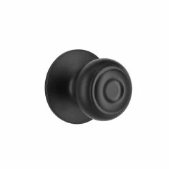 Defiant Hartford Matte Black Hall/Closet Door Knob