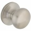 Defiant Simple Series Round Satin Nickel Hall and Closet Door Knob -Barton Kramer Shop defiant passage door knobs evtfx230b 64 1000