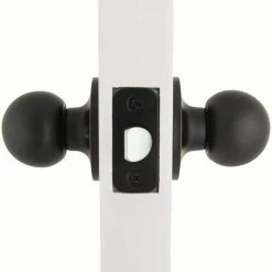 Defiant Simple Series Ball Aged Bronze Hall and Closet Door Knob -Barton Kramer Shop defiant passage door knobs evtwx730b 4f 1000