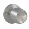 Defiant Brandywine Stainless Steel Hall/Closet Passage Door Knob -Barton Kramer Shop defiant passage door knobs t8630b 64 1000