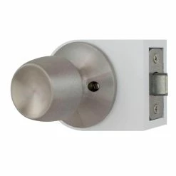 Defiant Brandywine Stainless Steel Hall/Closet Door Knob (2-Pack) -Barton Kramer Shop defiant passage door knobs t8630bxcd2 44 1000