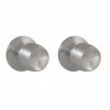 Defiant Brandywine Stainless Steel Hall/Closet Door Knob (2-Pack)