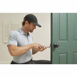 Defiant Madrid Matte Black Hall/Closet Door Knob 19 Defiant Madrid Matte Black Hall/Closet Door Knob -Barton Kramer Shop defiant passage door knobs tdxk30b 31 1000