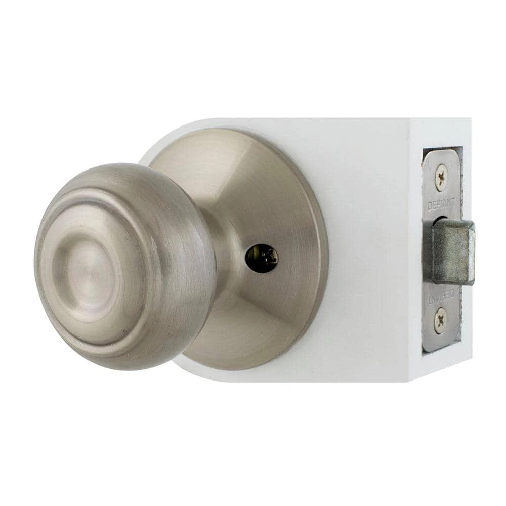 Defiant Hartford Satin Nickel Hall/Closet Passage Door Knob 8 Defiant Hartford Satin Nickel Hall/Closet Passage Door Knob - Image 6