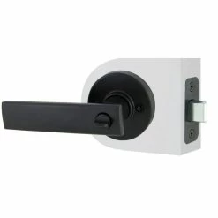 Defiant Westwood Matte Black Bed and Bath Door Handle with Round Rose (4-Pack) 14 Defiant Westwood Matte Black Bed and Bath Door Handle with Round Rose (4-Pack) -Barton Kramer Shop defiant privacy door handles 32lp1x901cd4 1f 1000