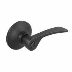 Defiant Kensington Matte Black Bed/Bath Door Handle