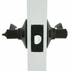 Defiant Zacoti Aged Bronze Bed/Bath Door Handle -Barton Kramer Shop defiant privacy door handles lb6x701b 4f 1000