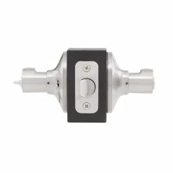 Defiant Burgundy Satin Nickel Bed/Bath Door Handle 10 Defiant Burgundy Satin Nickel Bed/Bath Door Handle -Barton Kramer Shop defiant privacy door handles ld5x201b a0 1000