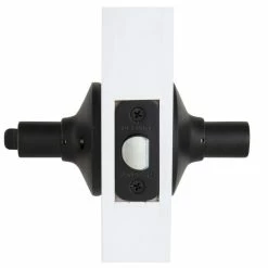 Defiant Freedom Matte Black Bed and Bath Door Handle (4-Pack) 14 Defiant Freedom Matte Black Bed and Bath Door Handle (4-Pack) -Barton Kramer Shop defiant privacy door handles lexk01bxcd4 1f 1000