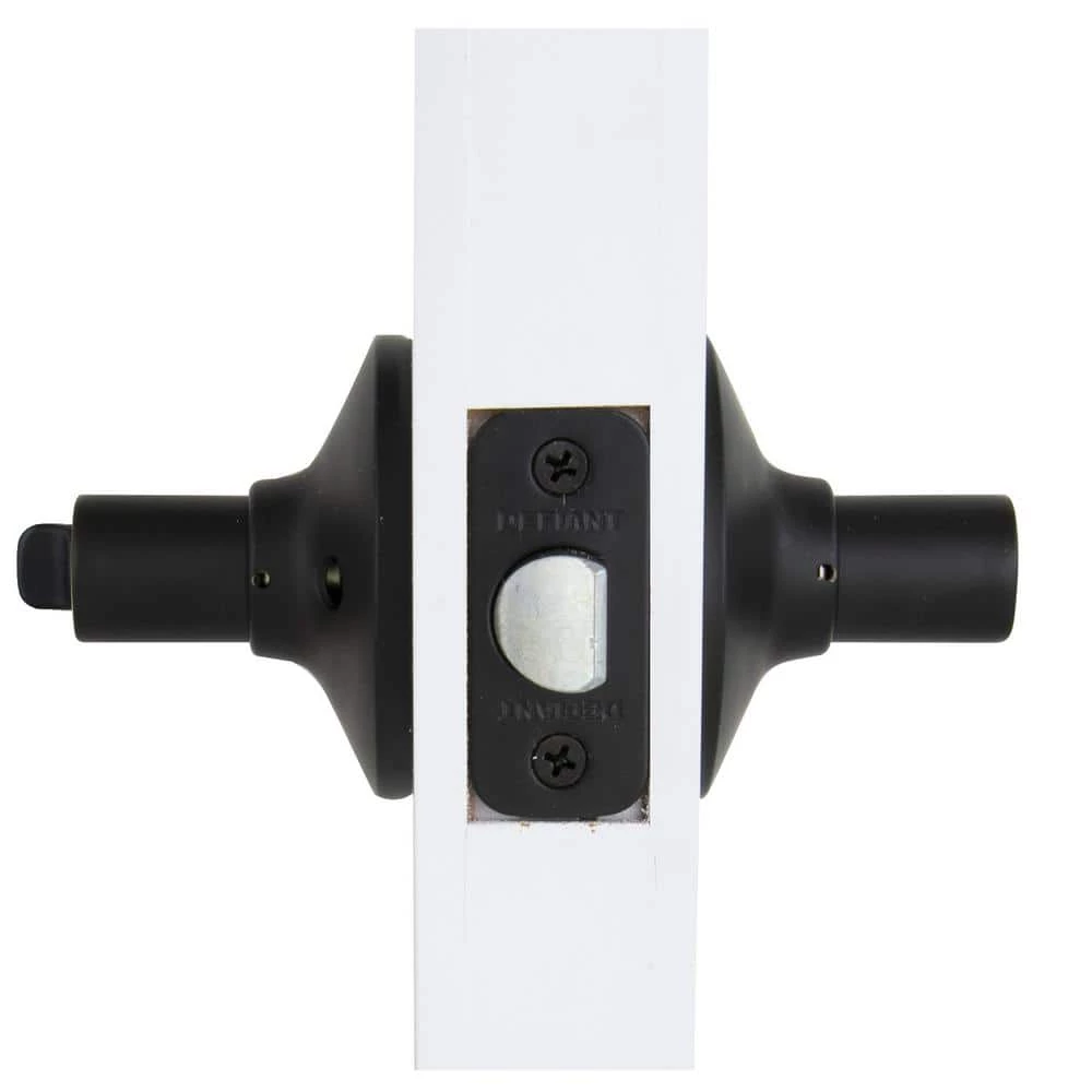 Defiant Freedom Matte Black Bed and Bath Door Handle (4-Pack) 7 Defiant Freedom Matte Black Bed and Bath Door Handle (4-Pack) - Image 5