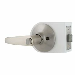 Defiant Olympic Stainess Steel Bed/Bath Privacy Door Handle -Barton Kramer Shop defiant privacy door handles lg601b 1f 1000