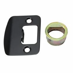 Defiant Westwood Matte Black Bed/Bath Door Handle with Round Rose -Barton Kramer Shop defiant privacy door handles lp1xk01c a0 1000