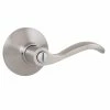 Defiant Naples Satin Nickel Bed/Bath Privacy Door Handle -Barton Kramer Shop defiant privacy door handles lyex201b 64 1000