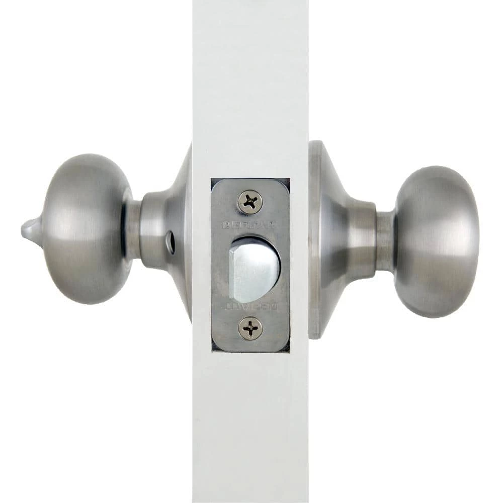 Defiant Berwick Stainless Steel Bed and Bath Door Knob 7 Defiant Berwick Stainless Steel Bed and Bath Door Knob - Image 5