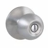 Defiant Saturn Stainless Steel Bed/Bath Privacy Door Knob 2 Defiant Saturn Stainless Steel Bed/Bath Privacy Door Knob -Barton Kramer Shop defiant privacy door knobs t3610b 64 1000