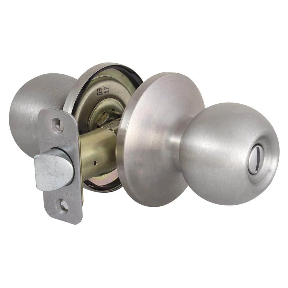 Defiant Saturn Stainless Steel Bed/Bath Privacy Door Knob 9 Defiant Saturn Stainless Steel Bed/Bath Privacy Door Knob - Image 7