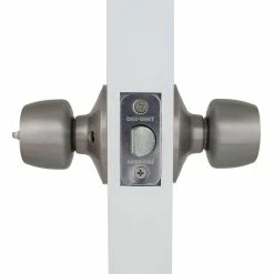 Defiant Brandywine Stainless Steel Bed and Bath Door Knob -Barton Kramer Shop defiant privacy door knobs t8610b 1f 1000