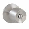 Defiant Brandywine Stainless Steel Bed and Bath Door Knob -Barton Kramer Shop defiant privacy door knobs t8610b 64 1000