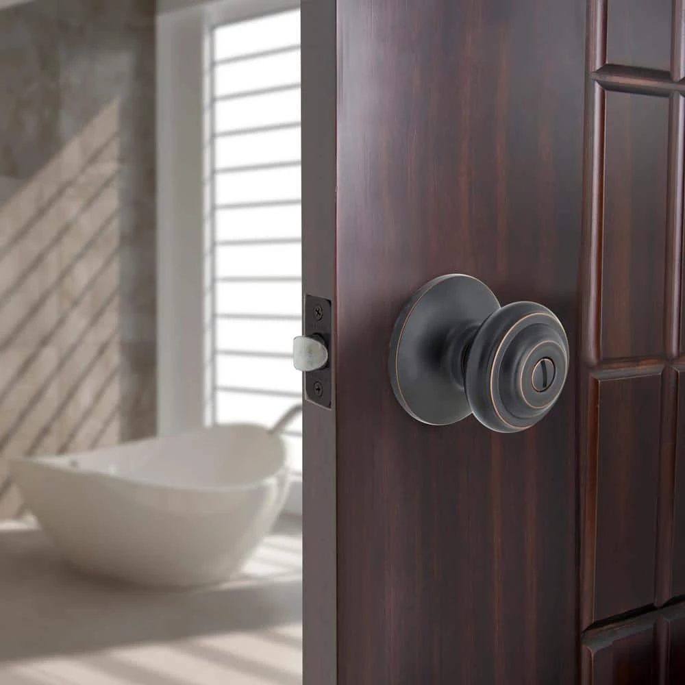 Defiant Madrid Aged Bronze Bed and Bath Door Knob 5 Defiant Madrid Aged Bronze Bed and Bath Door Knob - Image 3