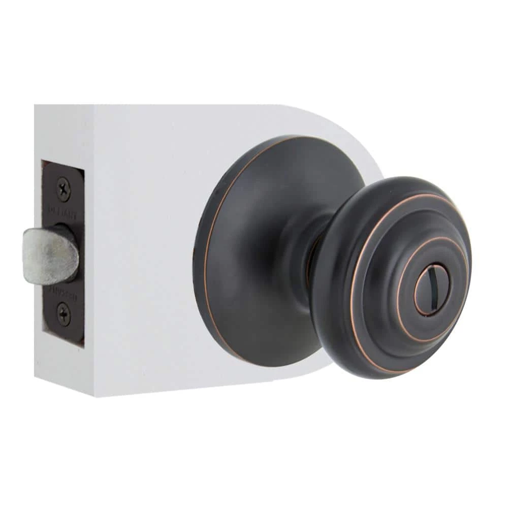 Defiant Madrid Aged Bronze Bed and Bath Door Knob 6 Defiant Madrid Aged Bronze Bed and Bath Door Knob - Image 4