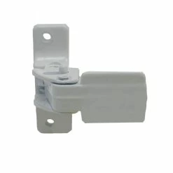 Barton Kramer 1-3/4 in. White Inside Latch for Screen Door